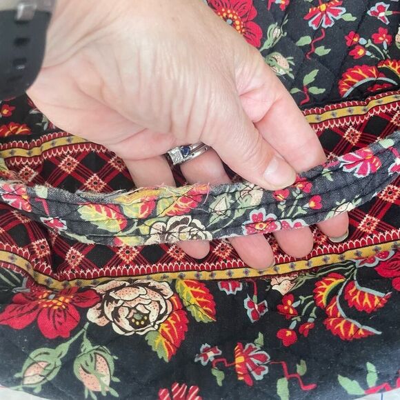 Vera Bradley Matching Set Tote and Makeup Bag #GG - Picture 10 of 16